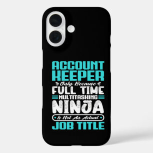 Coques iPhone 16 Titre de profession de gardien de compte Compétenc
