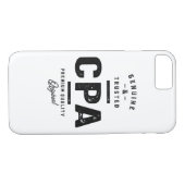 Coques Case-Mate iPhone Titre du travail CPA (Dos (Horizontal))