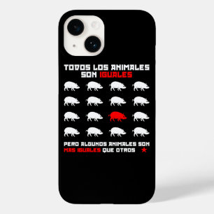 Coque Pour iPhone 14 Todos los animaux son iguales 2