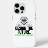 Coques Case-Mate iPhone Toile Algorithmique Visionnaire : Code Abstrait (Verso)