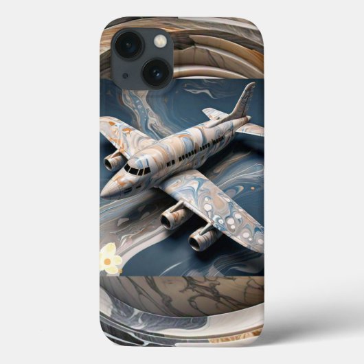 Coques Case-Mate iPhone "Toile cosmique : L'Aviateur Marbré" (Verso)