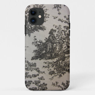 Etui iPhone Case-Mate Toile dans noir et le blanc