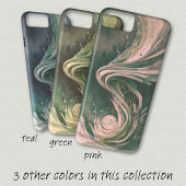 Coques Case-Mate iPhone Toile d'aquarelle gris Abstrait Art