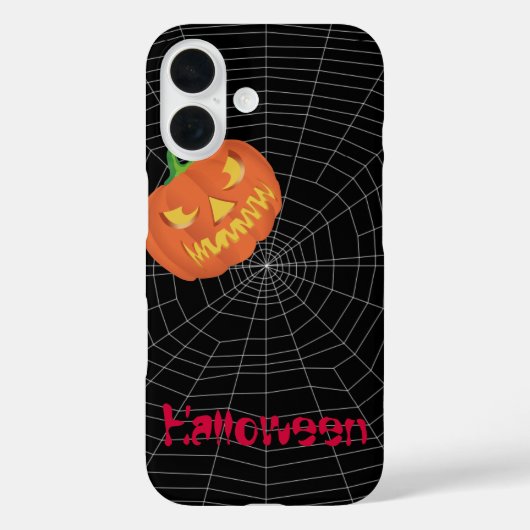 Coques Case-Mate iPhone toile d'araignée sur Noir (Verso)