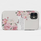 Coques Case-Mate iPhone Toile de bénédictions heureuses : chrétien pastel (Dos (Horizontal))