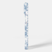 Coques Case-Mate iPhone Toile française bleue (Verso / Gauche)