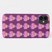 Coques Case-Mate iPhone Toile rose (Dos (Horizontal))
