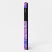 Coques Case-Mate iPhone Toile rose de chevaux (Dos/Gauche)
