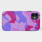 Coques Case-Mate iPhone Toile rose de chevaux (Dos (Horizontal))
