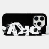 Coques Case-Mate iPhone Tokyo - Couverture Cool De Style Urbain Noir Et Bl (Verso (horizontal))