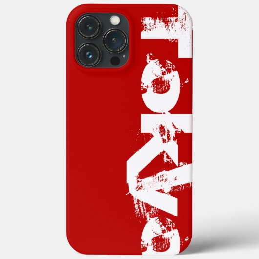 Coques Case-Mate iPhone Tokyo - Jeune Style Urbain Vêtu Rouge Et Blanc (Verso)