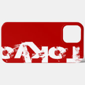 Coques Case-Mate iPhone Tokyo - Jeune Style Urbain Vêtu Rouge Et Blanc (Verso (horizontal))