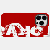 Coques Case-Mate iPhone Tokyo - Jeune Style Urbain Vêtu Rouge Et Blanc (Verso (horizontal))