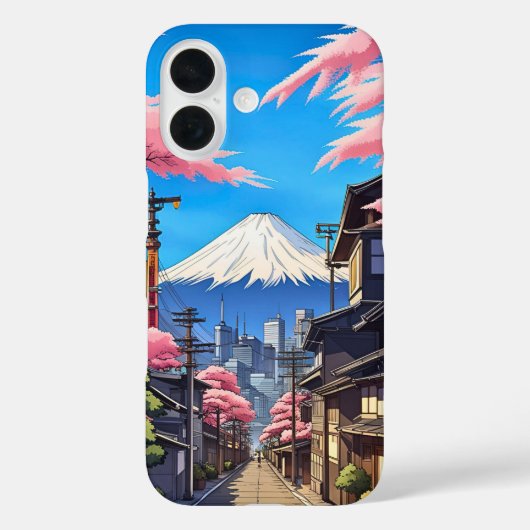 Coques Case-Mate iPhone Tokyo Mt Fuji (Verso)