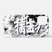 Coques Case-Mate iPhone Tokyo Noir et Blanc (Verso (horizontal))