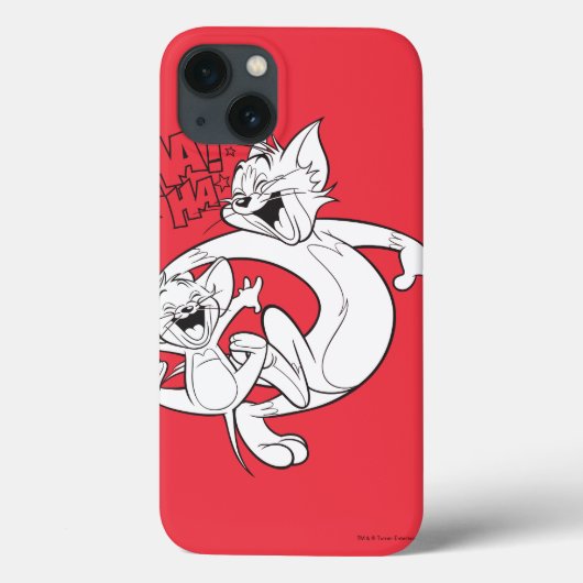 Coques Case-Mate iPhone Tom Et Jerry | Tom Et Jerry Rient (Verso)