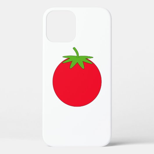 Coques Case-Mate iPhone Tomate rouge. (Verso)