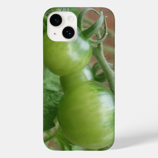 Coques Case-Mate iPhone Tomates vertes (Verso)