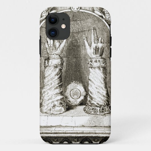 Coques Case-Mate iPhone Tombeau de la main de St Patrick, 'du trias Thua (Dos)