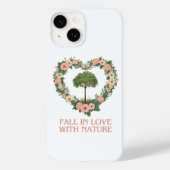 Coques Case-Mate iPhone Tomber amoureux de la nature (Verso)