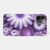Coques Case-Mate iPhone Tomber amoureux Fleurs et cœurs abstraits Fractale (Dos (Horizontal))