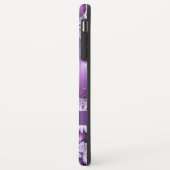 Coques Case-Mate iPhone Tomber amoureux Fleurs et cœurs abstraits Nom (Dos/Gauche)
