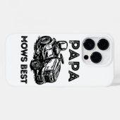 Coques Case-Mate iPhone Tondeuse à gazon pour la Fête des Pères (Verso (horizontal))