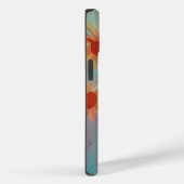 Coques Case-Mate iPhone Tons assourdis tournesols abstraits (Verso / Droite)