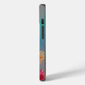 Coques Case-Mate iPhone Tons assourdis tournesols abstraits (Verso / Gauche)