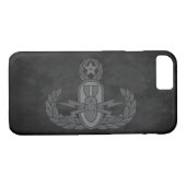 Coques Case-Mate iPhone Tons de gris d'EOD (Dos (Horizontal))