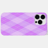 COQUES Case-Mate iPhone TONS DE JACQUARD PURPLE DIAMOND MOTIFS (Verso (horizontal))