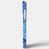 Coques Case-Mate iPhone Tons de motif bleu Coque-coque iphone Mate (Verso / Gauche)