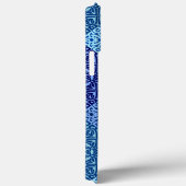 Coques Case-Mate iPhone Tons de motif bleu Coque-coque iphone Mate (Verso / Droite)