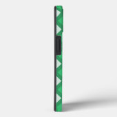 Coques Case-Mate iPhone Tons de motif diamant vert Coque-Mate iPhone c (Verso / Droite)