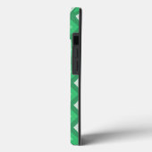 Coques Case-Mate iPhone Tons de motif diamant vert Coque-Mate iPhone c (Verso / Gauche)