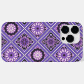 COQUES Case-Mate iPhone TONS DE MOTIFS PURPLE MANDALA (Verso (horizontal))