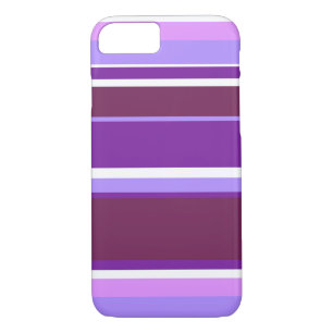 Case-Mate iPhone Case Tons de rayures violettes