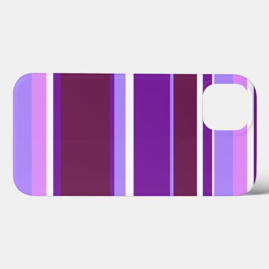 Coques Case-Mate iPhone Tons de rayures violettes Coque-coque iphone Mate (Verso (horizontal))