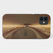Coques Case-Mate iPhone Tons en cuivre métallique Look en acier inoxydable (Dos (Horizontal))