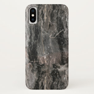 Coque Case-Mate Pour iPhone Tons gris tacheté Texture de marbre