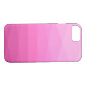 Coques Case-Mate iPhone Tons roses Polygonal (Dos (Horizontal))