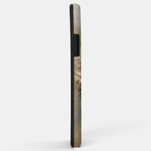 Coques Case-Mate iPhone Tons Terre Abstrait Art fractal moderne Texture (Dos/Droite)