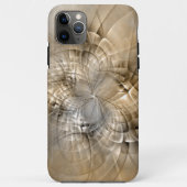 Coques Case-Mate iPhone Tons Terre Abstrait Art fractal moderne Texture (Dos)