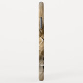 Coques Case-Mate iPhone Tons Terre Abstrait Art fractal moderne Texture (Dos/Droite)