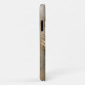 Coques Case-Mate iPhone Tons Terre Abstrait Art fractal moderne Texture (Dos/Droite)