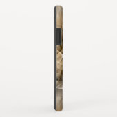 Coques Case-Mate iPhone Tons Terre Abstrait Art fractal moderne Texture (Dos/Droite)