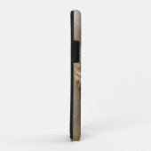 Coques Case-Mate iPhone Tons Terre Abstrait Art fractal moderne Texture (Dos/Droite)