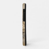 Coques Case-Mate iPhone Tons Terre Abstrait Art fractal moderne Texture (Dos/Gauche)