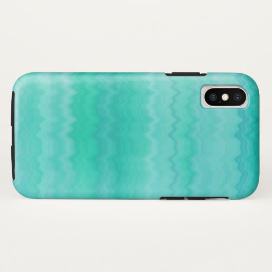 Coques Case-Mate iPhone Tons Turquoise (Dos (Horizontal))