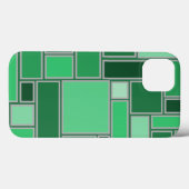 Coques Case-Mate iPhone Tons verts (Verso (horizontal))